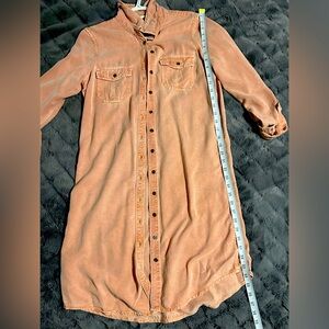 Women's Button-Up Shirt Dress